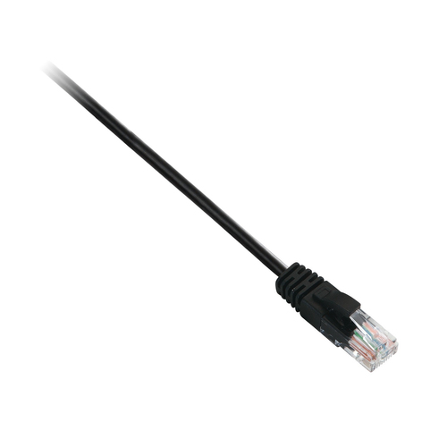 Bild von V7 Cat6 Kabel, ungeschirmt (UTP) RJ45 (m)/RJ45 (m), schwarz 1m 3.3ft