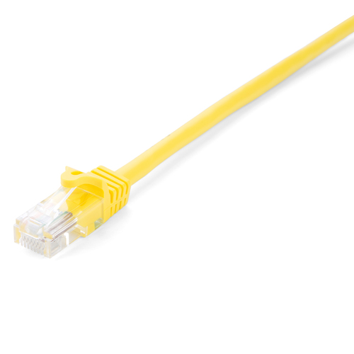 Bild von V7 CAT6 UTP Netzwerkkabel 01M Gelb