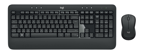 Bild von Logitech Advanced MK540 Tastatur Maus enthalten Universal USB QWERTZ Deutsch Schwarz, Weiß