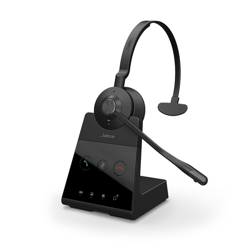 Bild von Jabra Engage 65 Mono Kopfhörer Kabellos Kopfband Büro/Callcenter Mikro-USB Bluetooth Schwarz