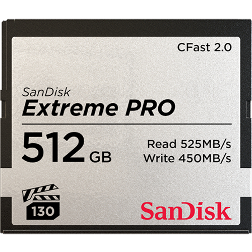 Bild von SanDisk Extreme Pro 512 GB CFast 2.0