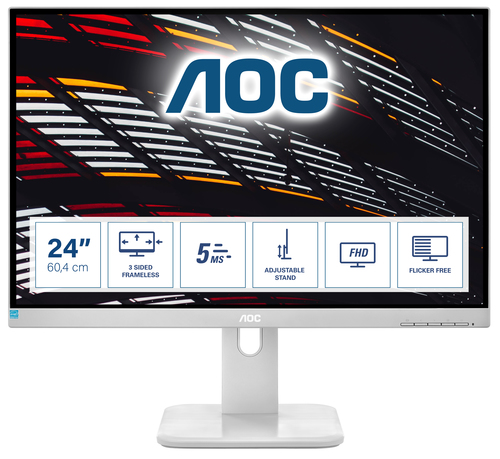 Bild von AOC P1 24P1/GR LED display 60,5 cm (23.8 Zoll) 1920 x 1080 Pixel Full HD Grau