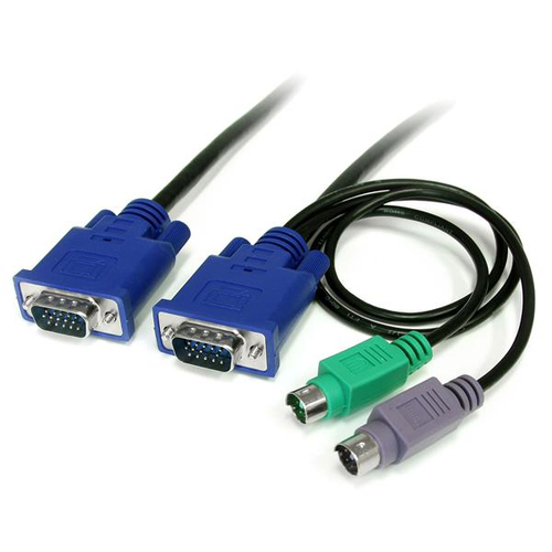 STARTECH 6 FT 3-IN-1 PS/2 KVM CABLE