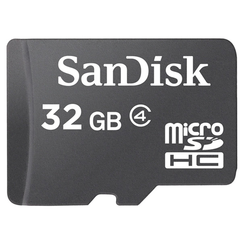 Bild von SanDisk microSDHC 32GB Klasse 4