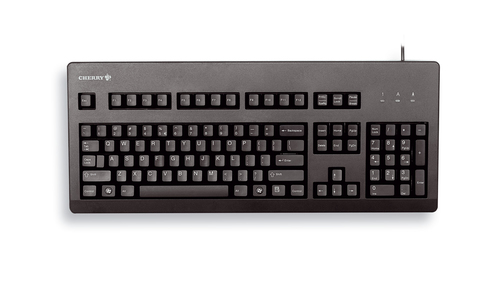 Bild von CHERRY G80-3000 Tastatur USB QWERTY UK Englisch Schwarz