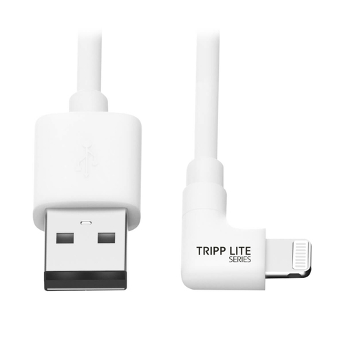 Bild von Tripp Lite M100-006-LRA-WH Lightning-Kabel 1,8 m Weiß