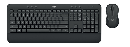 Bild von Logitech MK545 ADVANCED Wireless Keyboard and Mouse Combo Tastatur Maus enthalten Universal USB QWERTZ Deutsch Schwarz