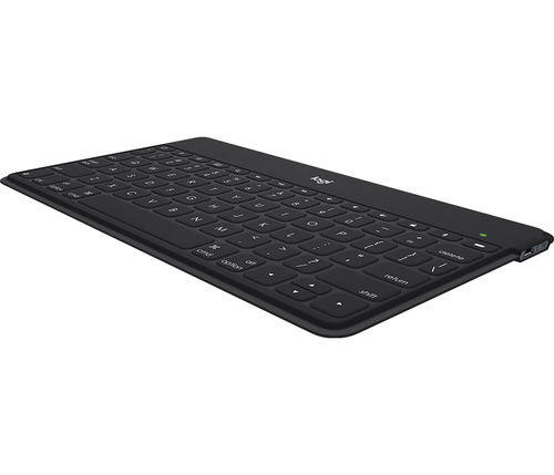 Bild von Logitech Keys-To-Go QWERTY Dänisch, Finnisch, Nordisch, Schwedisch Bluetooth Schwarz