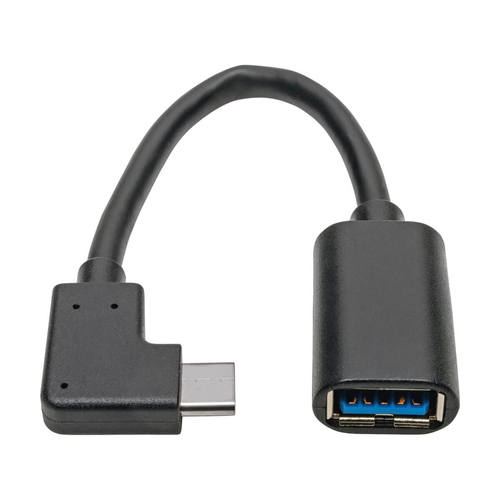 Bild von Tripp Lite U428-06N-F-CRA USB Kabel USB 3.2 Gen 1 (3.1 Gen 1) 0,2 m USB C USB A Schwarz