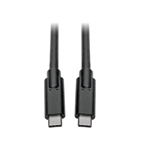 Bild von Tripp Lite U420-010 USB-C-Kabel (Stecker/Stecker) – USB 3.2, Gen 1 (5 Gbit/s), Thunderbolt 3-kompatibel, 3,05 m