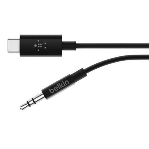 Bild von Belkin RockStar™ 3.5mm Audio Cable with USB-C™ Connector Audio-Kabel USB C Schwarz