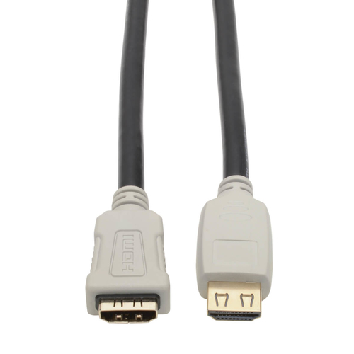 Bild von Tripp Lite P569-010-2B-MF HDMI-Kabel 3,05 m HDMI Typ A (Standard) Beige, Schwarz