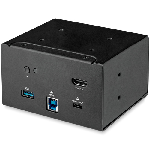 Bild von StarTech.com 4K USB-C oder USB-A Dockingstation Modul für Konferenztisch-Anschlussbox - 4k HDMI - 60W USB-C Power Delivery, 4x USB, RJ45