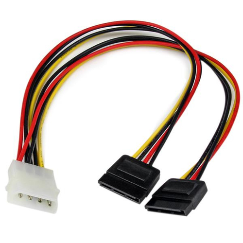 STARTECH 12LP4 TO 2X SATA POWER YCABLE
