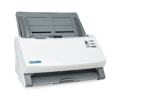 Bild von Plustek SmartOffice PS456U Plus ADF-Scanner 600 x 600 DPI A4 Grau, Weiß