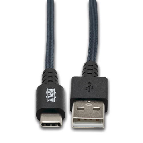 Bild von Tripp Lite U038-003-GY-MAX USB Kabel USB 2.0 0,91 m USB A USB C Grau