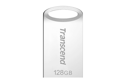 Bild von Transcend JetFlash 710 USB-Stick 128 GB USB Typ-A 3.2 Gen 1 (3.1 Gen 1) Silber