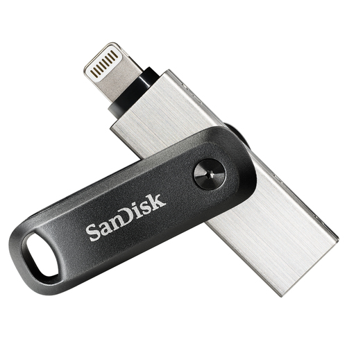 Bild von SanDisk SDIX60N-256G-GN6NE USB-Stick 256 GB 3.2 Gen 1 (3.1 Gen 1) Grau, Silber