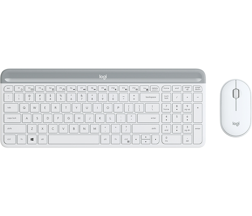 Bild von Logitech MK470 Tastatur Maus enthalten Universal RF Wireless QWERTY Englisch Weiß