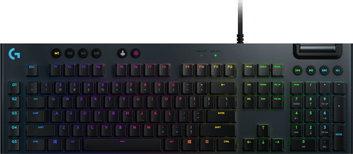 Bild von Logitech G G815 Tastatur Gaming USB QWERTY Englisch Karbon