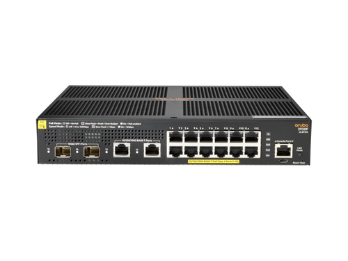 Bild von Aruba, a Hewlett Packard Enterprise company JL693A Netzwerk-Switch Managed Gigabit Ethernet (10/100/1000) Power over Ethernet (PoE) 1U Schwarz
