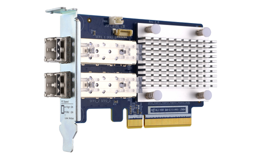 Bild von QNAP QXP-16G2FC Netzwerkkarte Eingebaut Faser 14025 Mbit/s