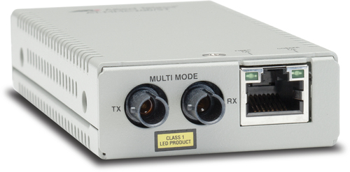 Bild von Allied Telesis AT-MMC200/ST-960 Netzwerk Medienkonverter 100 Mbit/s 1310 nm Multi-Modus Grau
