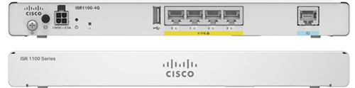 Bild von Cisco ISR1100-4G Kabelrouter Gigabit Ethernet Grau