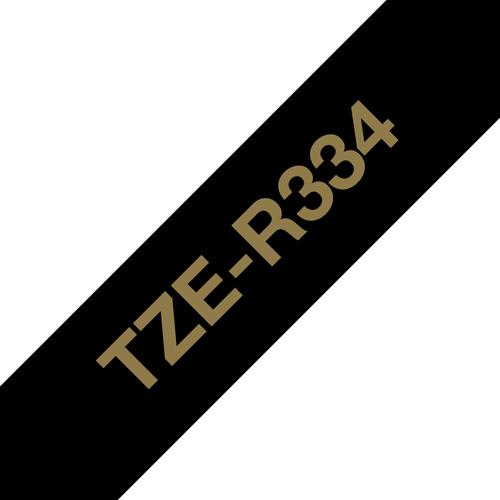 Bild von Brother TZE-R334 Farbband Gold