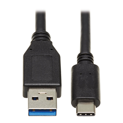 Bild von Tripp Lite U428-20N-G2 USB Kabel USB 3.2 Gen 2 (3.1 Gen 2) 0,5 m USB C USB A Schwarz