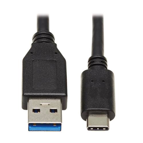 Bild von Tripp Lite U428-20N USB Kabel USB 3.2 Gen 1 (3.1 Gen 1) 0,5 m USB C USB A Schwarz