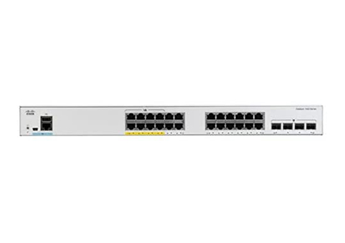 Bild von Cisco Catalyst C1000-24FP-4G-L Netzwerk-Switch Managed L2 Gigabit Ethernet (10/100/1000) Power over Ethernet (PoE) Grau