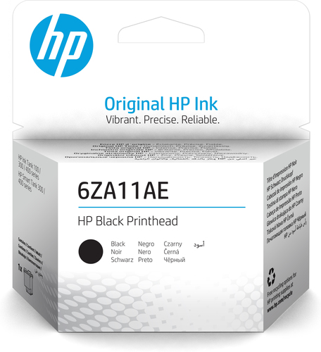 Bild von HP Cap de imprimare 6ZA11AE negru Druckkopf Thermal Inkjet