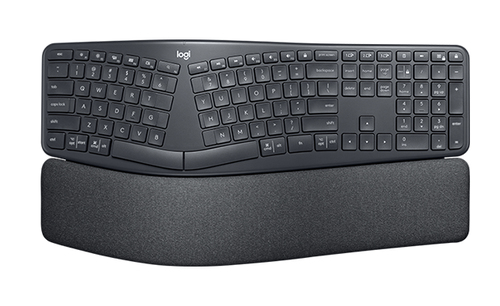 Bild von Logitech Ergo K860 Tastatur Universal RF Wireless + Bluetooth QWERTZ Deutsch Graphit