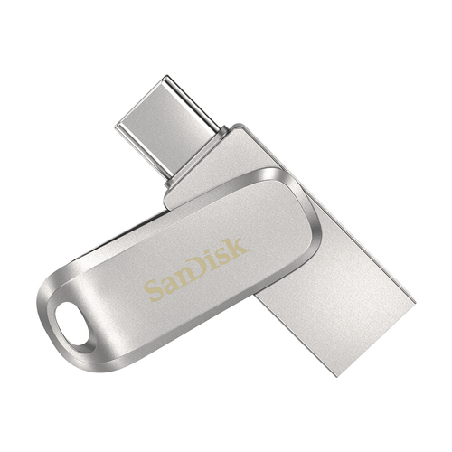 Bild von SanDisk Ultra Dual Drive Luxe USB-Stick 32 GB USB Type-A / USB Type-C 3.2 Gen 1 (3.1 Gen 1) Edelstahl