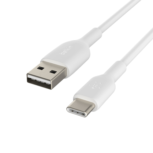 Bild von Belkin CAB001BT3MWH USB Kabel 3 m USB A USB C Weiß