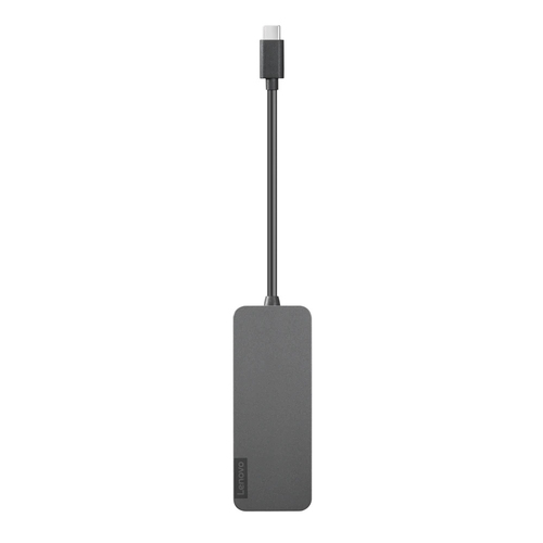 Bild von Lenovo 4X90X21427 Schnittstellen-Hub USB 3.2 Gen 2 (3.1 Gen 2) Type-C 20000 Mbit/s Grau