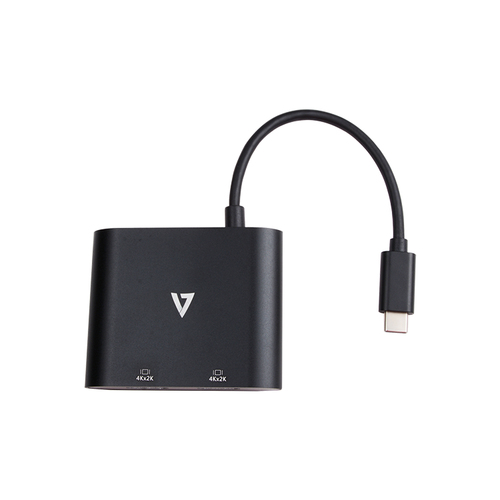 Bild von V7 V7UC-2HDMI-BLK USB-Grafikadapter 3840 x 2160 Pixel Schwarz