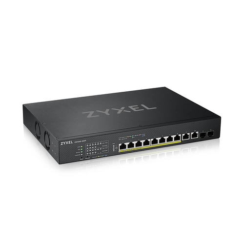 Bild von Zyxel XS1930-12HP-ZZ0101F Netzwerk-Switch Managed L3 10G Ethernet (100/1000/10000) Power over Ethernet (PoE) Schwarz