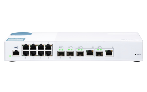 Bild von QNAP QSW-M408-2C Netzwerk-Switch Managed L2 10G Ethernet (100/1000/10000) Weiß