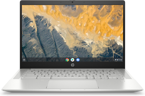 Bild von HP Chromebook Pro c640 i7-10610U 35,6 cm (14 Zoll) Full HD Intel® Core™ i7 16 GB LPDDR4-SDRAM 128 GB eMMC Wi-Fi 6 (802.11ax) ChromeOS Gold, Silber