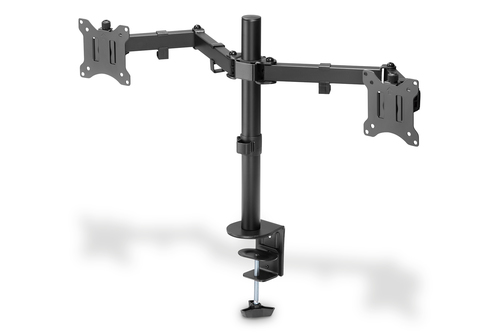 Bild von Digitus Universal Dual Monitorhalter mit Klemmbefestigung