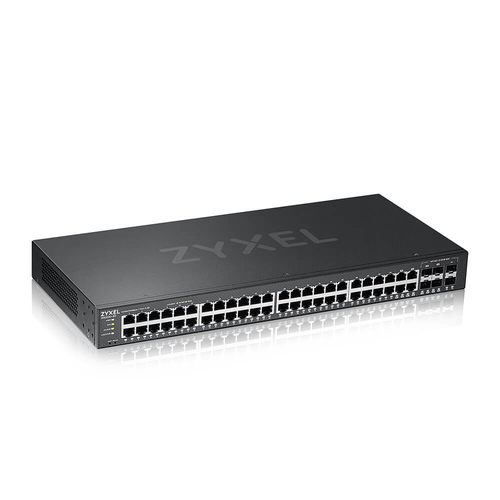 Bild von Zyxel GS2220-50-EU0101F Netzwerk-Switch Managed L2 Gigabit Ethernet (10/100/1000) Schwarz