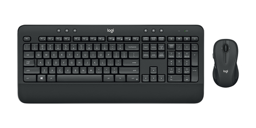 Bild von Logitech MK545 ADVANCED Wireless Keyboard and Mouse Combo Tastatur Maus enthalten Büro RF Wireless Französisch Schwarz