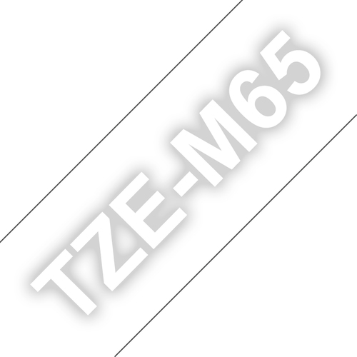 Bild von Brother TZE-M65 Etiketten erstellendes Band Transparent