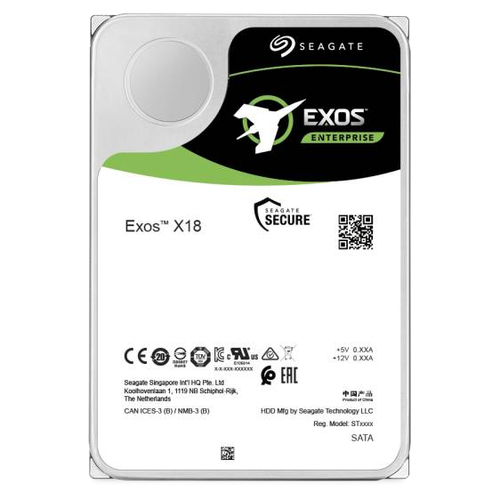 SEAGATE EXOS X18 18TB SATA 3.5IN