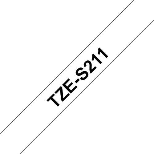 BROTHER TZE-S211 LAMINATED TAPE 6MM 8M