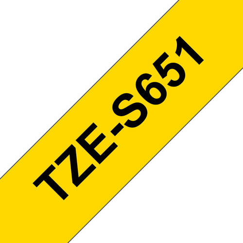 BROTHER TZE-S651 LAMINATED TAPE 24MM 8M