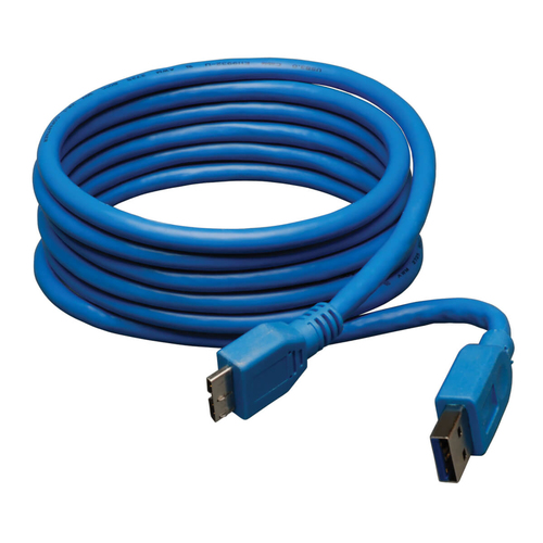 Bild von Tripp Lite U326-006 USB Kabel USB 3.2 Gen 1 (3.1 Gen 1) 1,83 m USB A Micro-USB B Blau