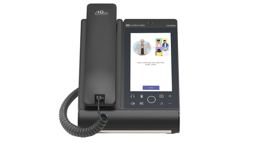 Bild von AudioCodes C470HD IP-Telefon Schwarz TFT WLAN